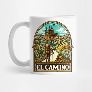 Buen Camino! El Camino de Santiago de Compostela - The Way of Saint James - Peregrino Pilgrim - Camino Frances Ingles Primitivo, Shirt, Hoodie, Mug, Tote, Sticker, Souvenir, etc Mug